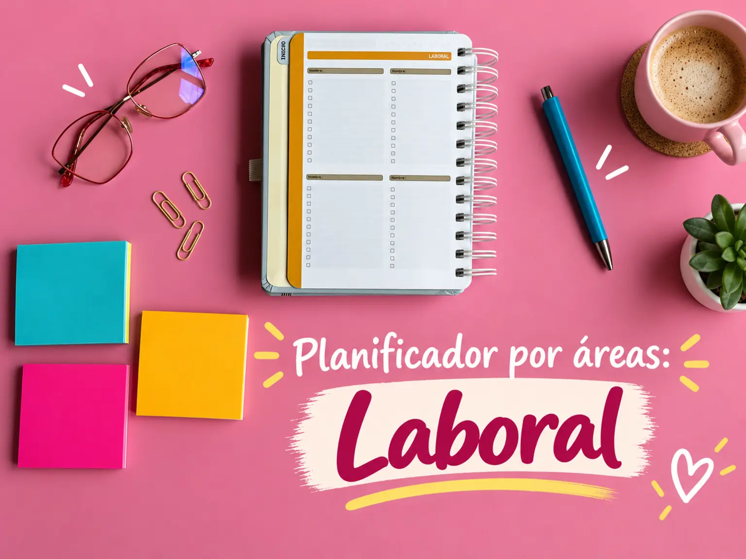 Planificador Maison para organizar el área Laboral