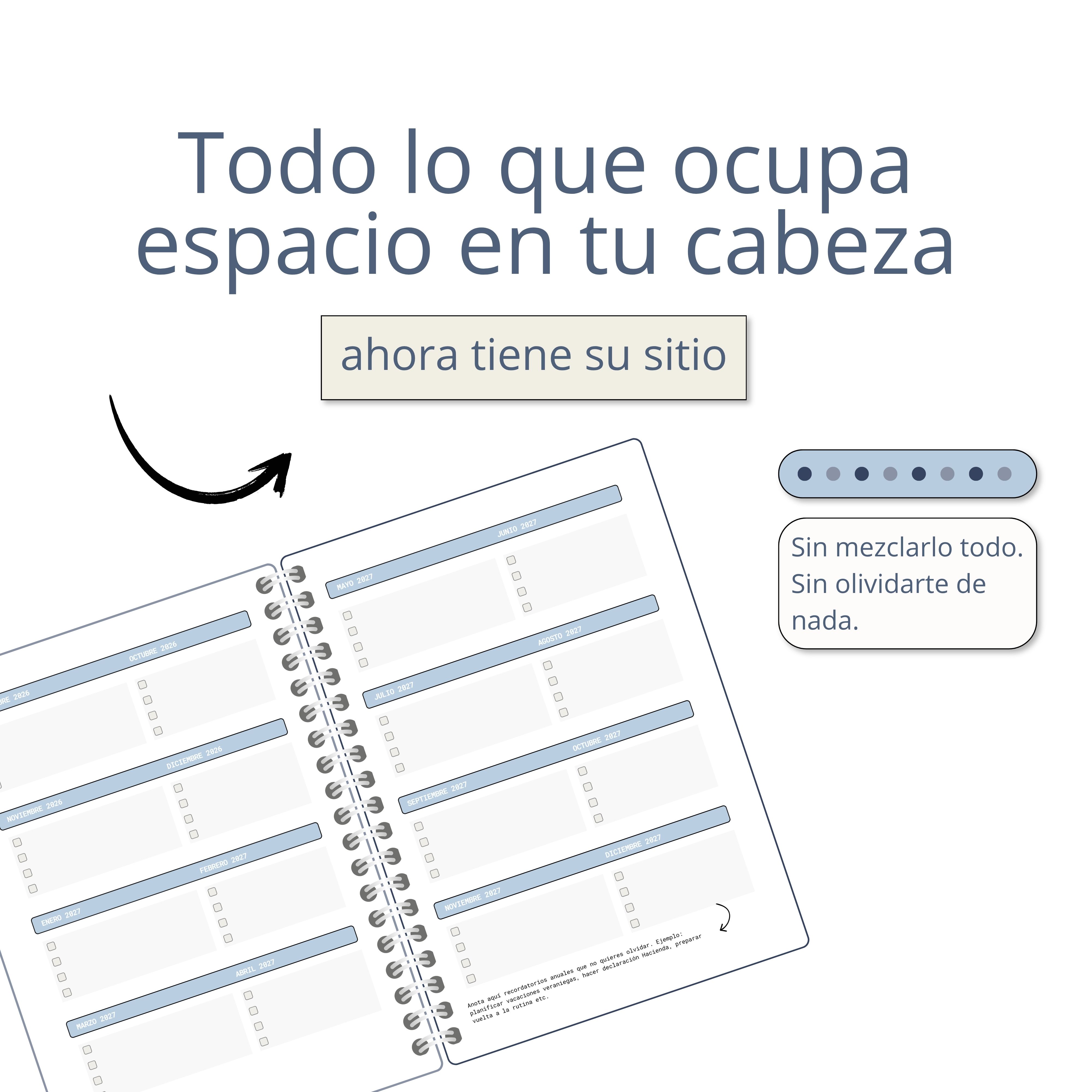 Agenda Planner Maison 2027: tercera vista del producto